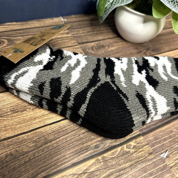 NWT Northeast Outfitters Youth Cozy Cabin Socks Brushed Thermal Size S (Black) - Picture 6 of 9